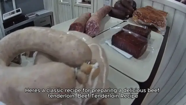 'Video thumbnail for beef tenderloin recipe'