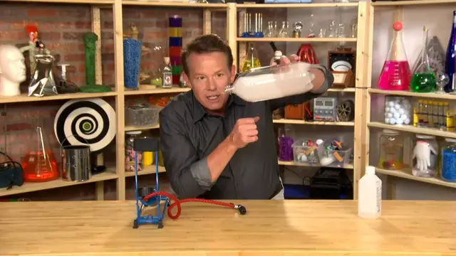 'Video thumbnail for DIY Sci: Cloud in a Bottle'