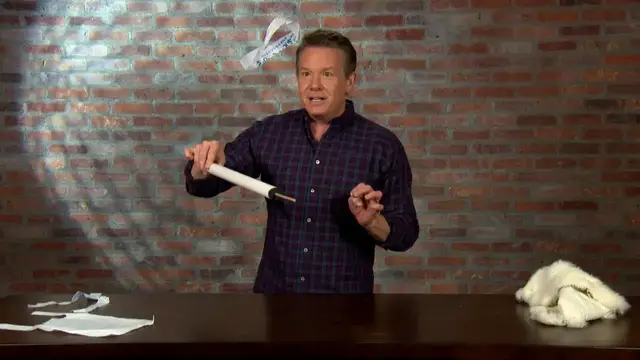 'Video thumbnail for DIY Sci: Floating Band Magic Trick'
