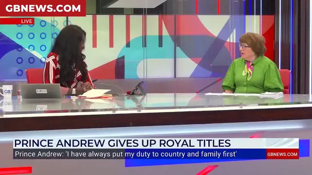 'Video thumbnail for WATCH: Sarah Ferguson will be 'very upset' to lose Duchess of York title, Angela Levin says'