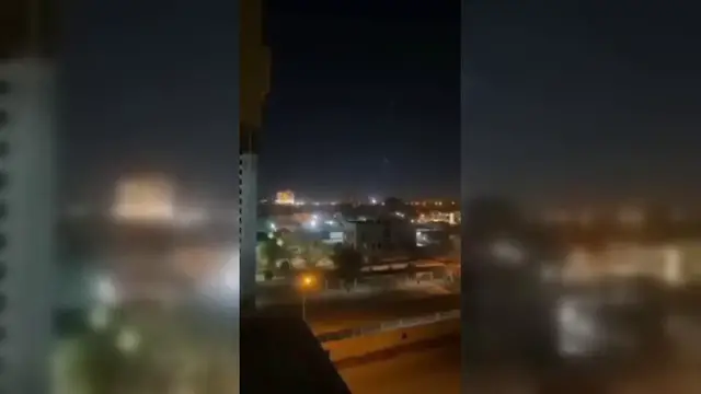 Video thumbnail for Iraq: Gunfire Erupts Near U.S. Embassy In Baghdad Graft Swoop.