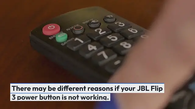Video thumbnail for JBL Flip 3 Power Button Not Working-Solved