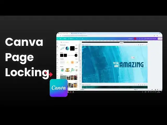 'Video thumbnail for How to Lock & Unloack Canva Page'