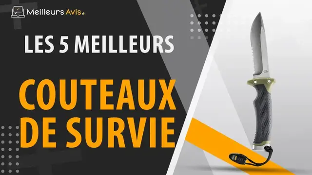 Video thumbnail for ⭐️ MEILLEUR COUTEAU DE SURVIE - Comparatif 2023
