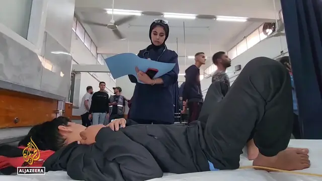 'Video thumbnail for Medical students tested by war: Students step in amid shortages in health sector'