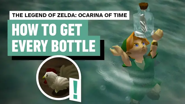 Video thumbnail for The Legend of Zelda: Ocarina of Time - All Bottle Locations