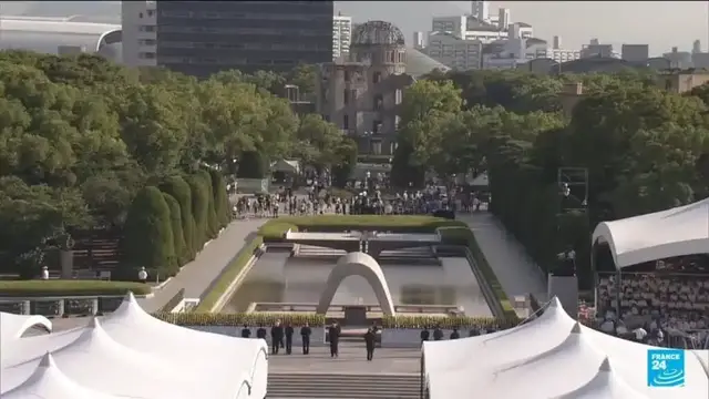 'Video thumbnail for Japan's Hiroshima remembers 80 years after first atomic attack'