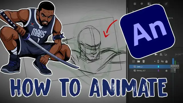 Video thumbnail for heatcheck: animating kyrie irving: nba x one piece banner island behind the scenes