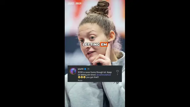 'Video thumbnail for Theresa Plaisance Mocks Caitlin Clark’s $200 WNBA Fine'