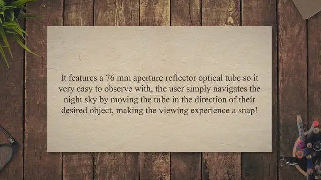 Video thumbnail for Celestron 21024 FirstScope Telescope