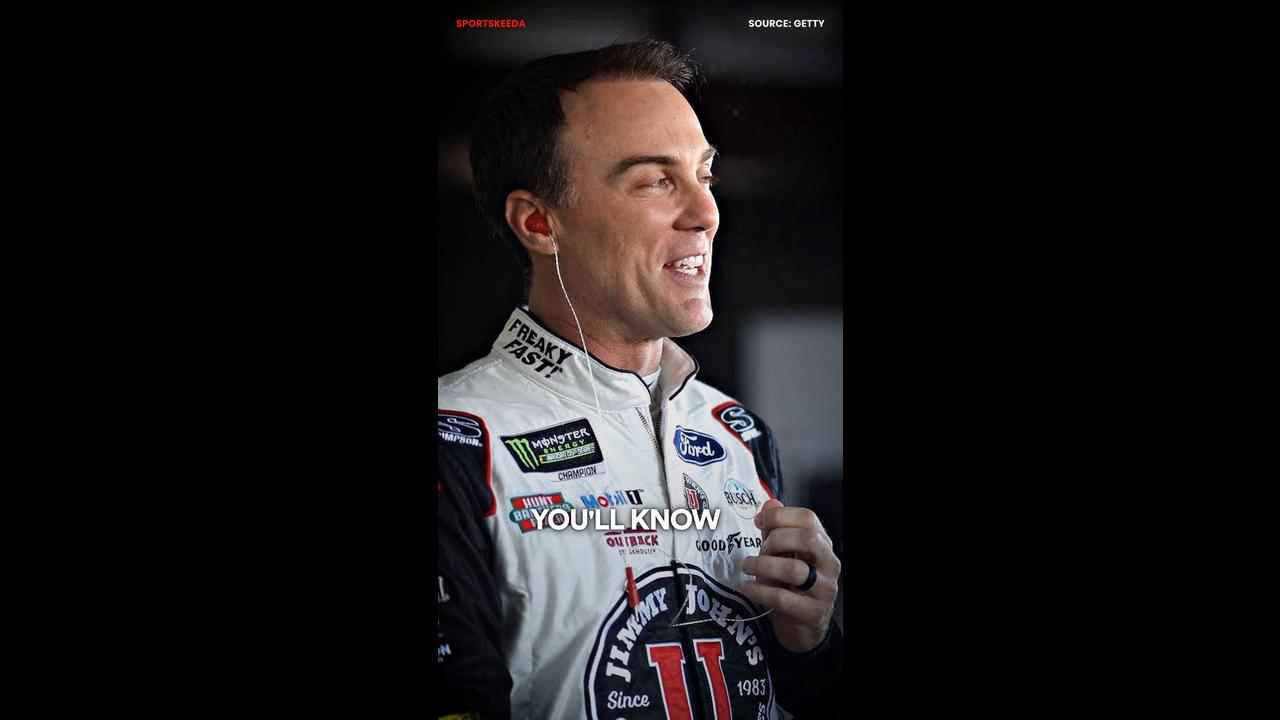 Video thumbnail for Kevin Harvick LOST his cool!