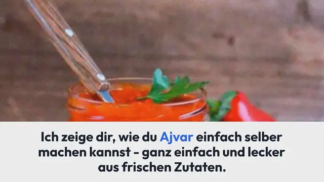 Video thumbnail for Ajvar einfach selber machen
