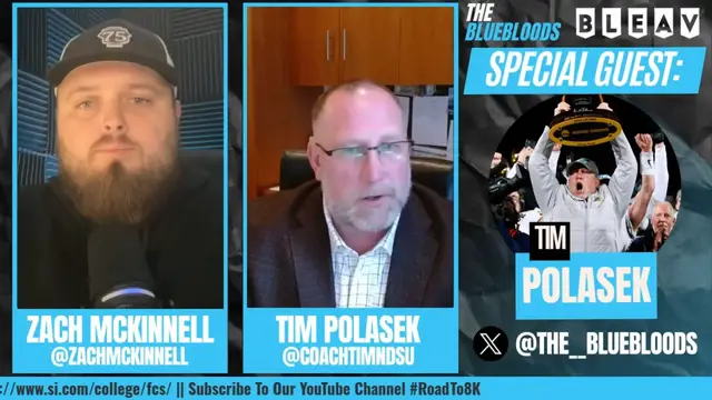 'Video thumbnail for Tim Polasek Shares His Thoughts On The QB Battle At North Dakota State'