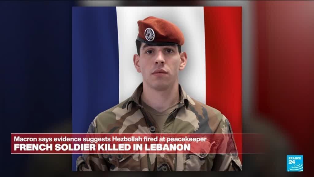 Video thumbnail for UNIFIL sheds light on southern Lebanon attack that killed French soldier