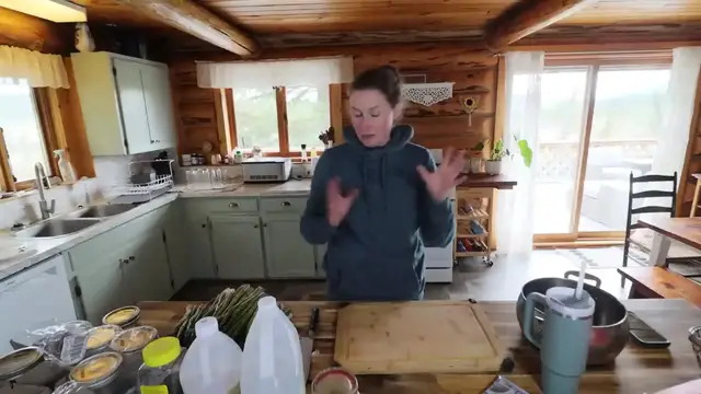 Video thumbnail for Easy Canned Asparagus  Rhubarb   Simple Homemade Ice Cream   First Garden Harvest 2025(720P HD)