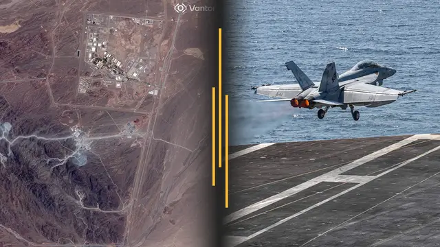 Video thumbnail for Trump signals possible strike on Iran nuclear site; Pentagon reveals soaring war cost