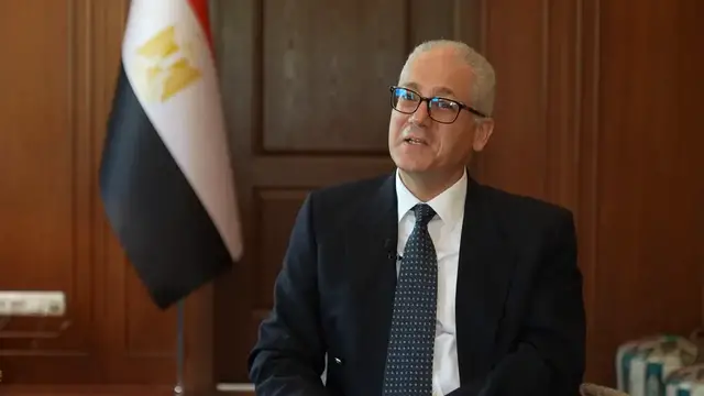 Video thumbnail for Türkiye: Egypt's envoy says Cairo, Ankara working together for regional peace, stability (2).