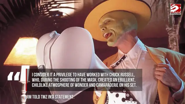 Video thumbnail for Jim Carrey leads tributes to The Mask director Chuck Russell