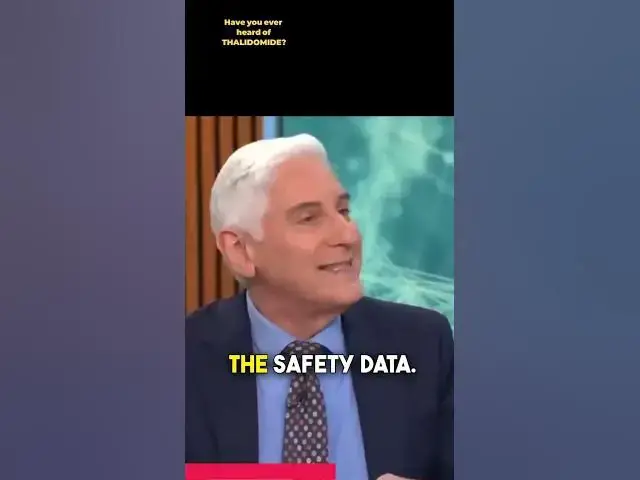 Video thumbnail for Thalidomide: The FDA's Crucial Role in Drug Safety