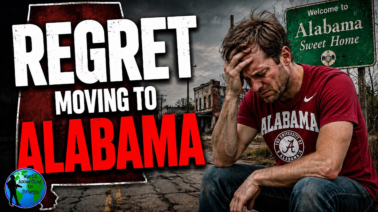 Video thumbnail for The Brutal 10 Reasons You Will Instantly REGRET Moving to Alabama
