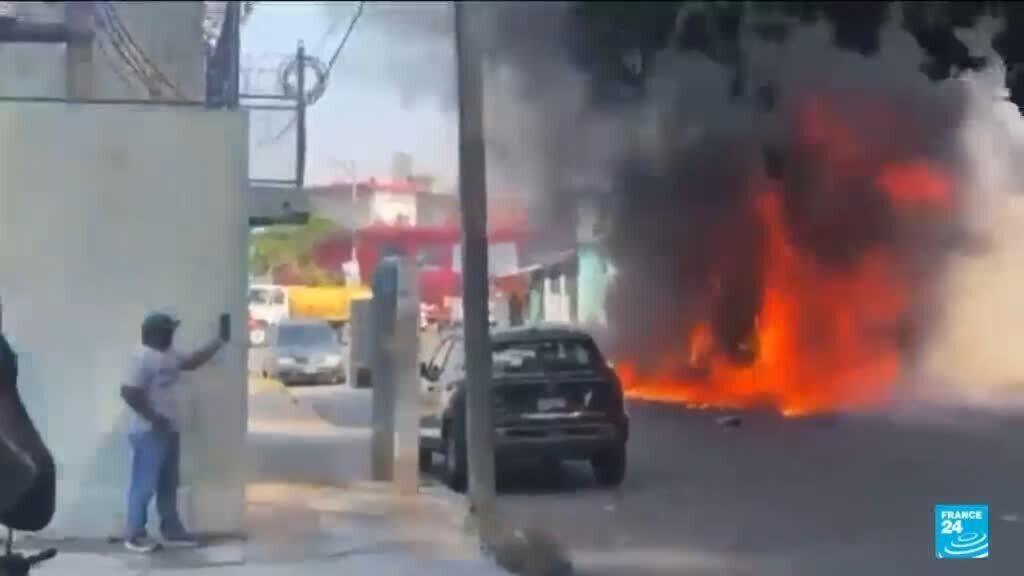 Video thumbnail for Wave of violence in Mexico after military kills cartel boss 'El Mencho'
