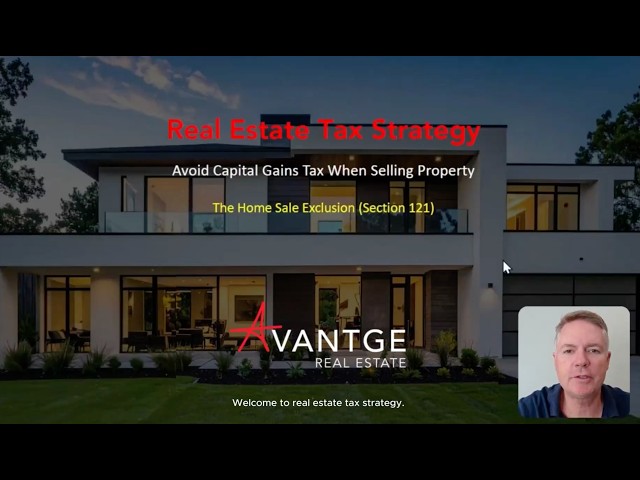 Video thumbnail for Real Estate Tax Strategy Series | Chapter 1: Home Sale Exclusion (Section 121)