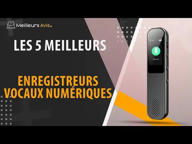 Video thumbnail for ⭐️ MEILLEUR ENREGISTREUR VOCAL NUMÉRIQUE - Comparatif 2024