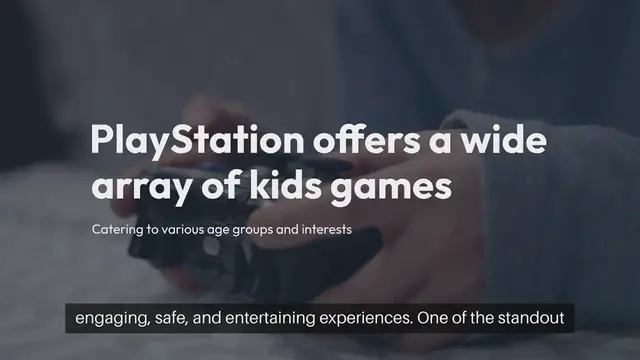 Video thumbnail for PlayStation Kids Games