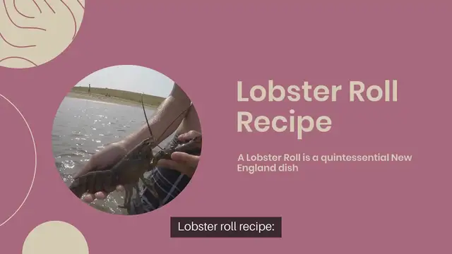 Video thumbnail for Lobster roll recipe
