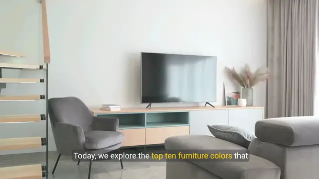 Video thumbnail for 10 Best Furniture Colors for Living Rooms with Beige Walls