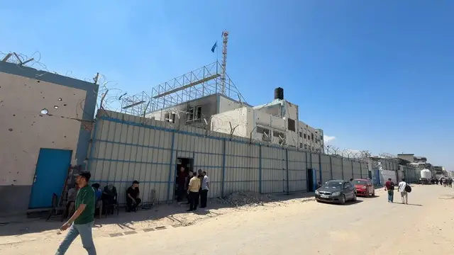 Video thumbnail for UNRWA Staff Protest Gaza Dismissals 17.
