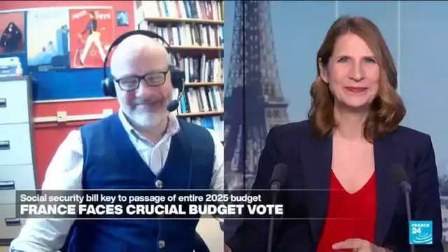 Video thumbnail for French PM gambles on crucial social security vote