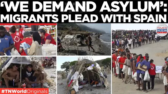 Video thumbnail for CEUTA MIGRANT CRISIS: 'We Live Like Animals', Desperate Migrants Demand Asylum From Spain