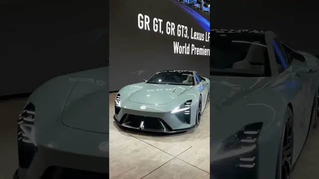 Video thumbnail for This is our first look at the next Lexus LFA