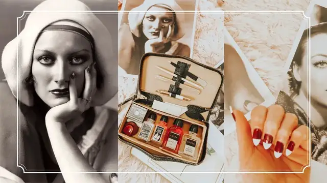 'Video thumbnail for I recreated Joan Crawford's 1930s Manicure: Popular manicure trends in the 1930s'