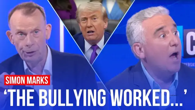 Video thumbnail for Trump delivers a 'blazing, furious performance' over Iran War