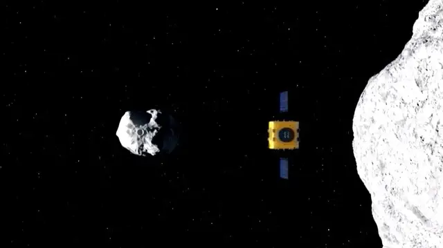 Video thumbnail for A closer look at ESA's Hera mission to study Dimorphos and Didymos