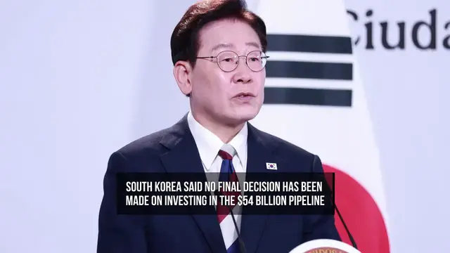 Video thumbnail for Trump Announces $200 Billion South Korean Investment as Seoul Questions Alaska Pipeline.