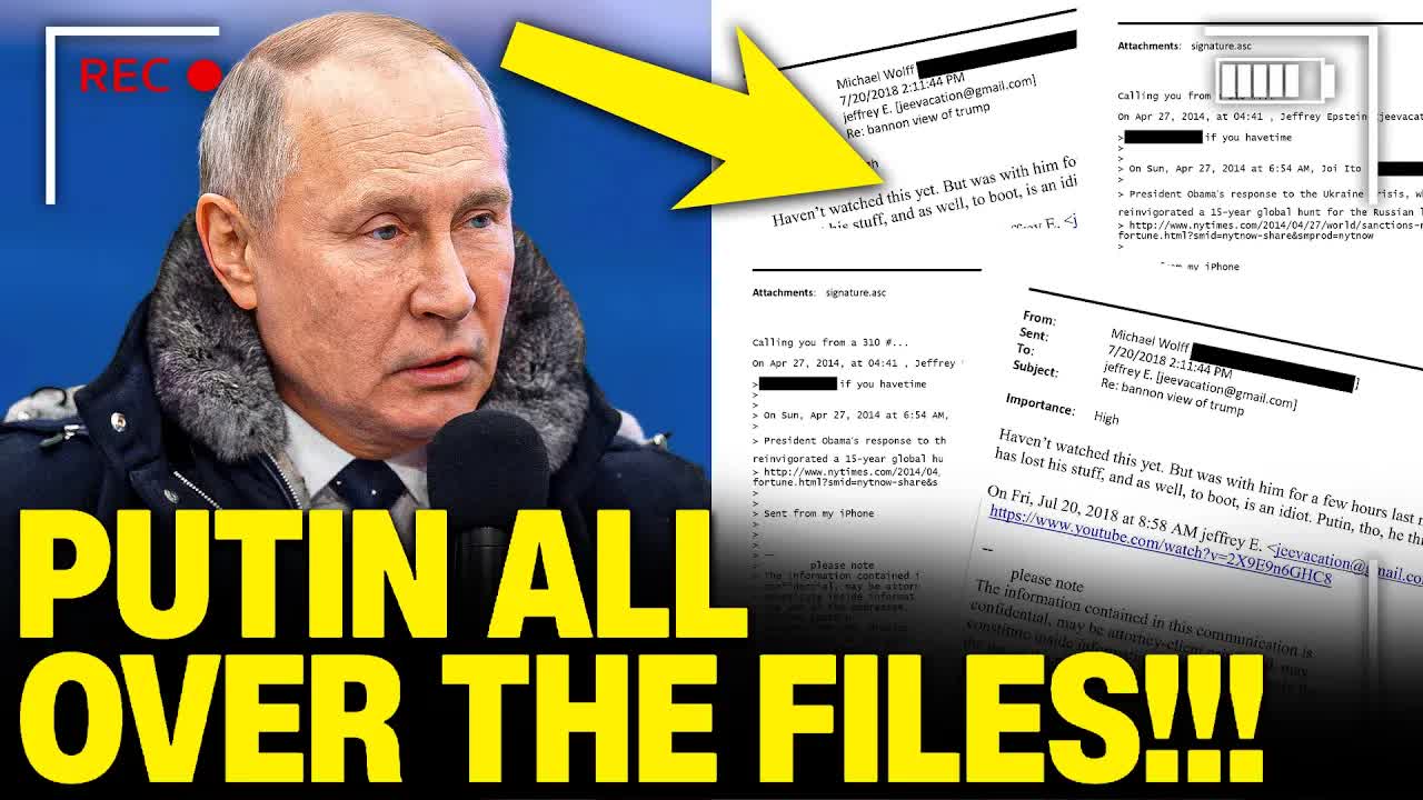 Video thumbnail for Business Basics: epstein files reveal putin's rise to power & russian influence