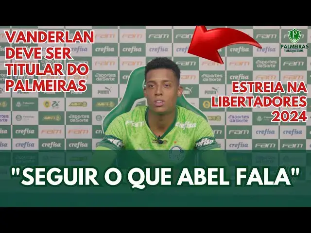 'Video thumbnail for PALMEIRAS: VANDERLAN, POSSÍVEL TITULAR NA ARGENTINA, FALA SOBRE PREPARAÇÃO'