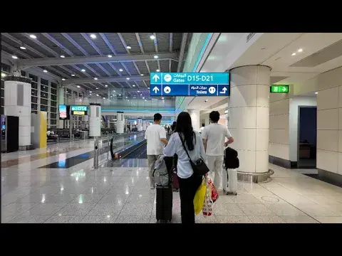 Video thumbnail for Dubai Airport Departure Guide Terminal 1 DXB 2026