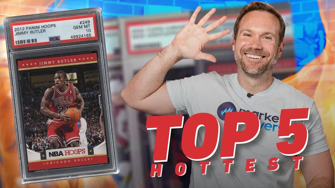 Video thumbnail for Sports Card Investor: top sports cards going up now! basketball, F1, & baseball card values