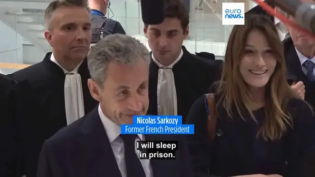 'Video thumbnail for Former French President Nicolas Sarkozy's 5-year prison sentence begins this Tuesday'