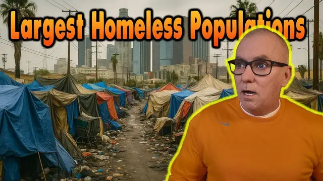 'Video thumbnail for Top 15 Cities With Huge Homeless Populations!'