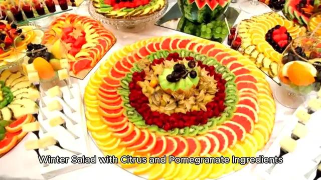 Video thumbnail for winter salad recipe