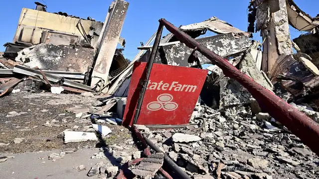 Video thumbnail for State Farm seeks emergency CA rate hike after $7.6B LA wildfire loss