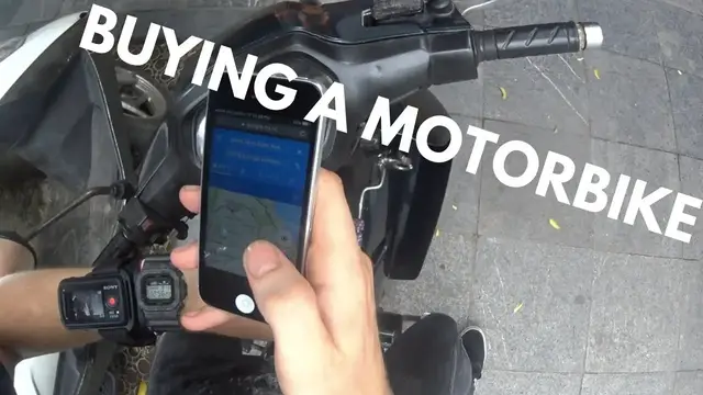 'Video thumbnail for BUYING A MOTORBIKE IN VIETNAM'