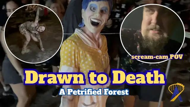 Video thumbnail for We Survived DRAWN TO DEATH! Cartoon Horror Takes Over A Petrified Forest | Scream Cam POV