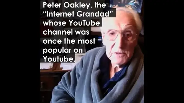 Video thumbnail for Peter Oakley, the "Internet Grandad" whose YouTube channel was once the most popular on Youtube.