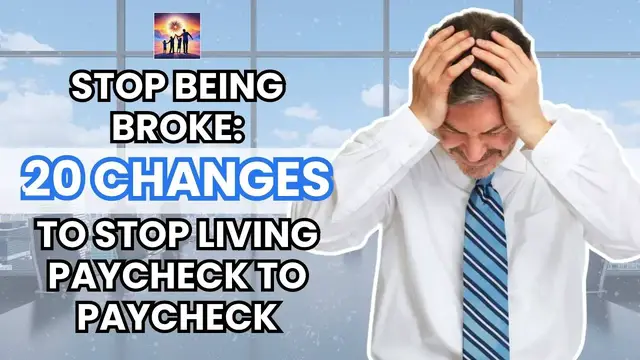 'Video thumbnail for How to stop living paycheck to paycheck'